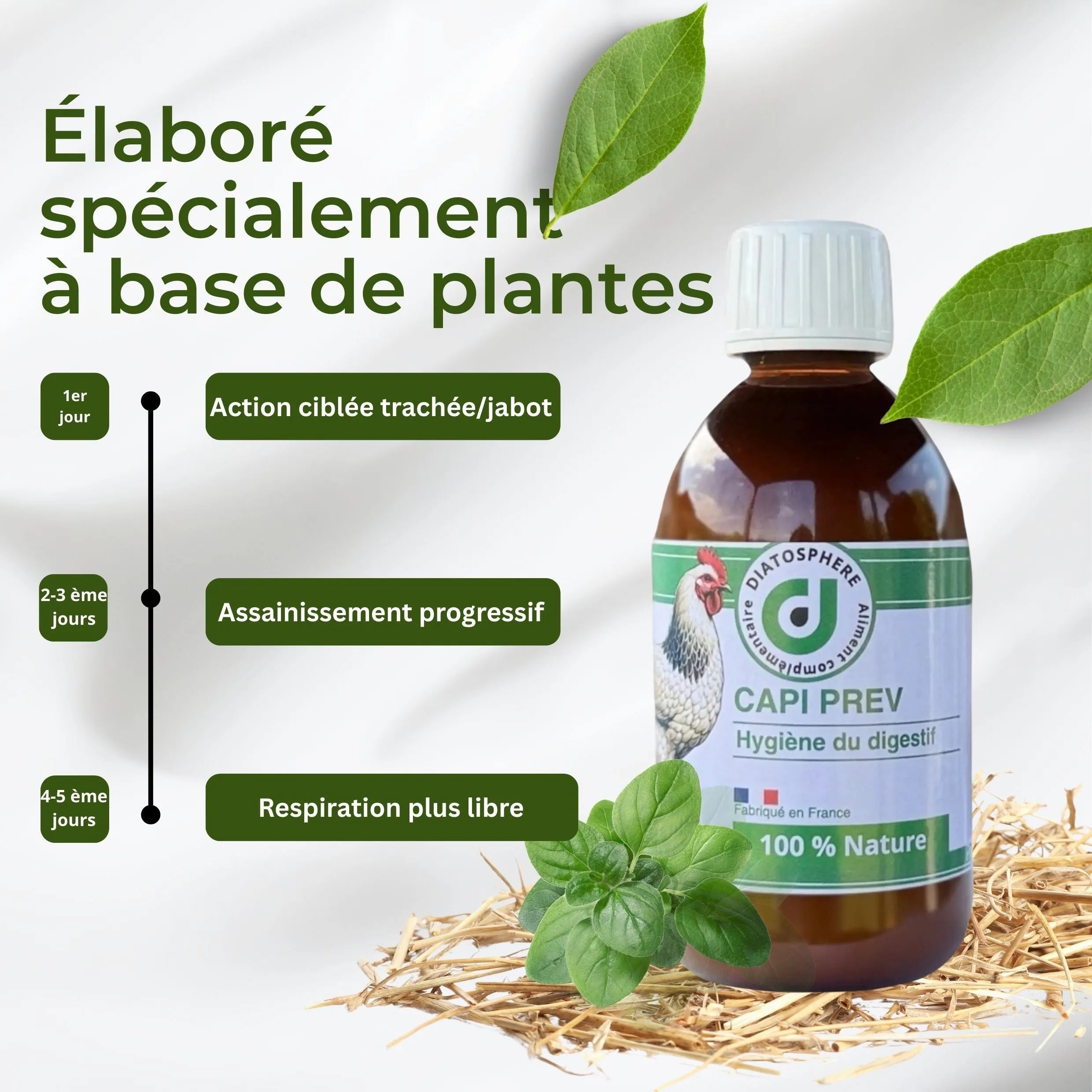 Capi-Prev | Prévention Vers Jabot Poule Naturel Bio