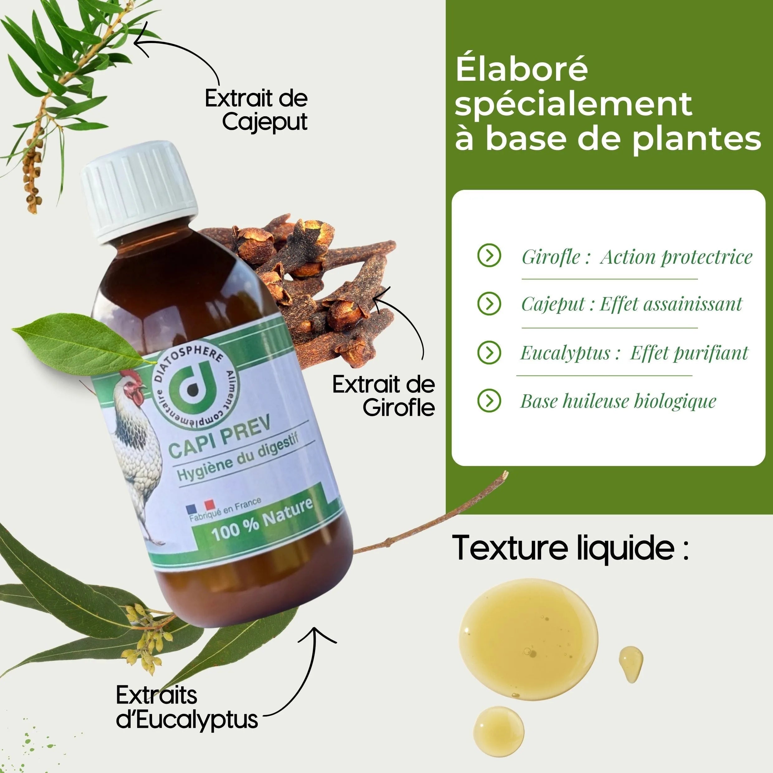 Capi-Prev | Prévention Vers Jabot Poule Naturel Bio