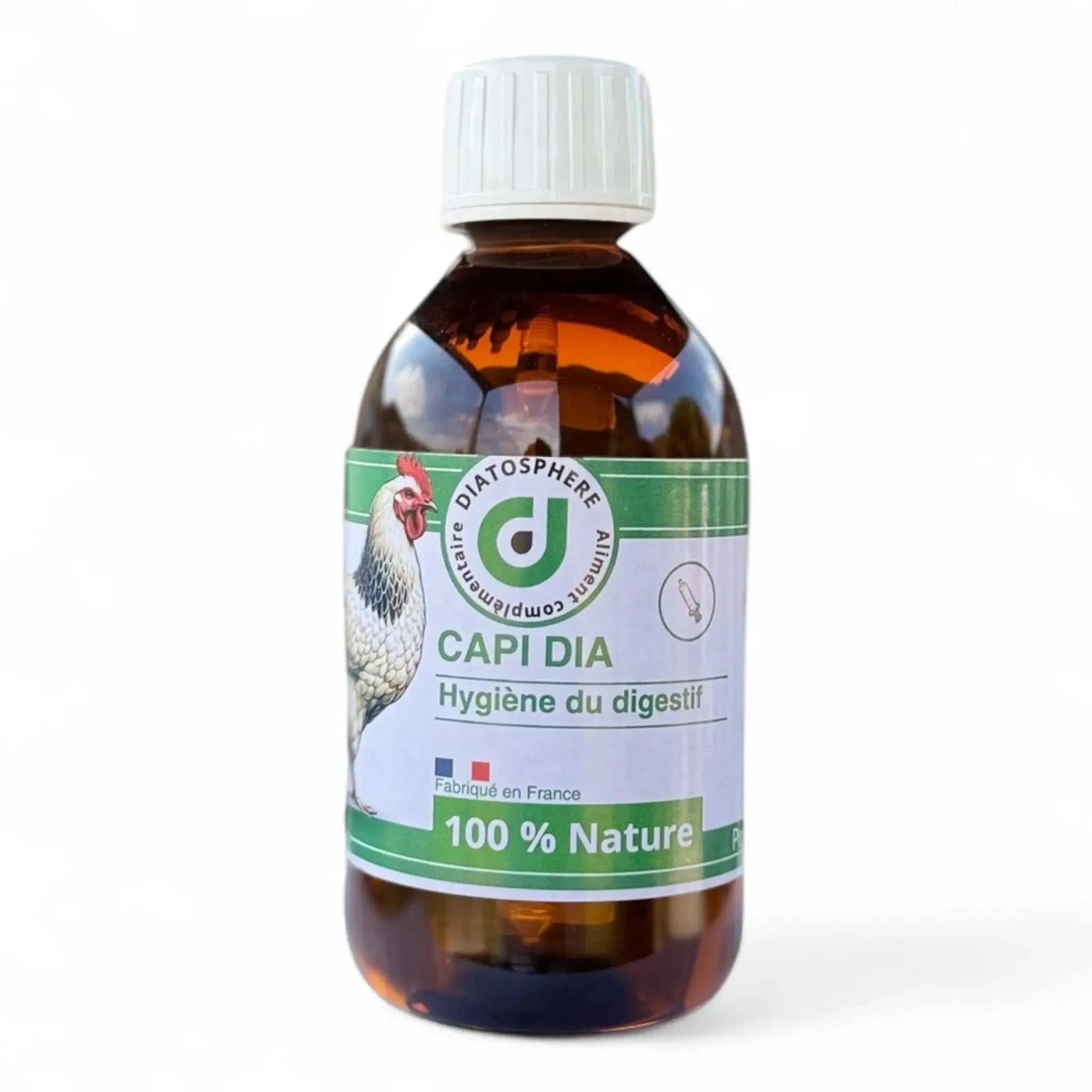 Capi Dia : Vermifuge Naturel contre Vers du Jabot et de la Trachée chez les Poules (Capillariose, Syngamose)