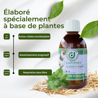 Capi-Prev | Prévention Vers Jabot Poule Naturel Bio