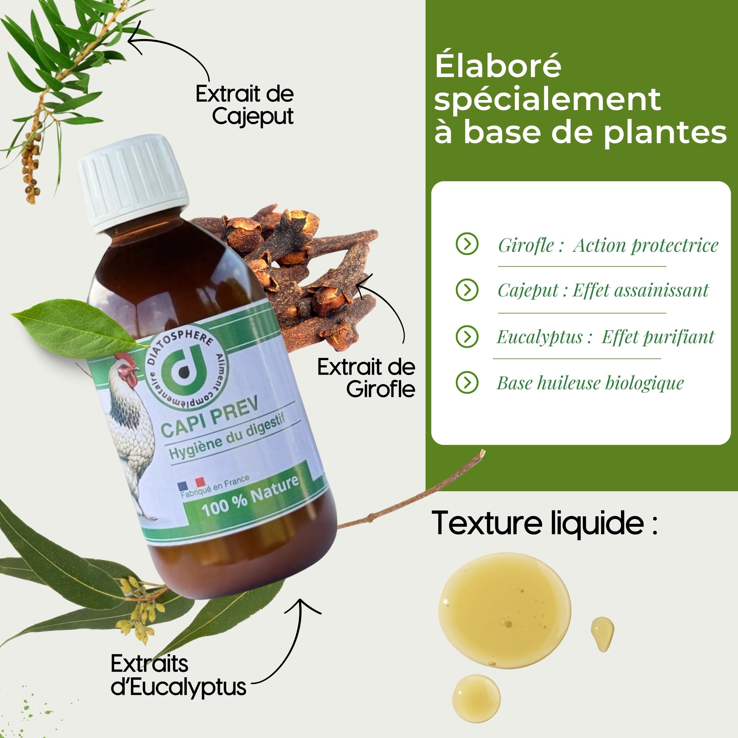 Capi-Prev | Prévention Vers Jabot Poule Naturel Bio