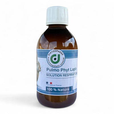 Pulmo Phyt Lapin, aliment complémentaire liquide pour le confort respiratoire du lapin