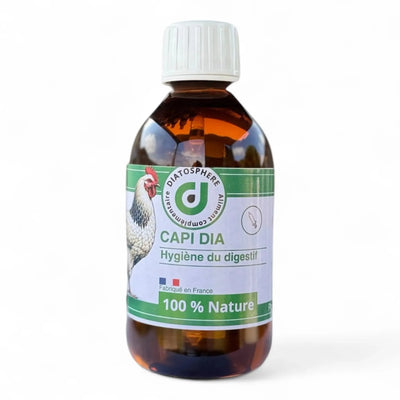 Capi Dia : Vermifuge Naturel contre Vers du Jabot et de la Trachée chez les Poules (Capillariose, Syngamose)