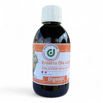 Enterro Dia, aliment complémentaire liquide pour le confort digestif des poules et des lapins